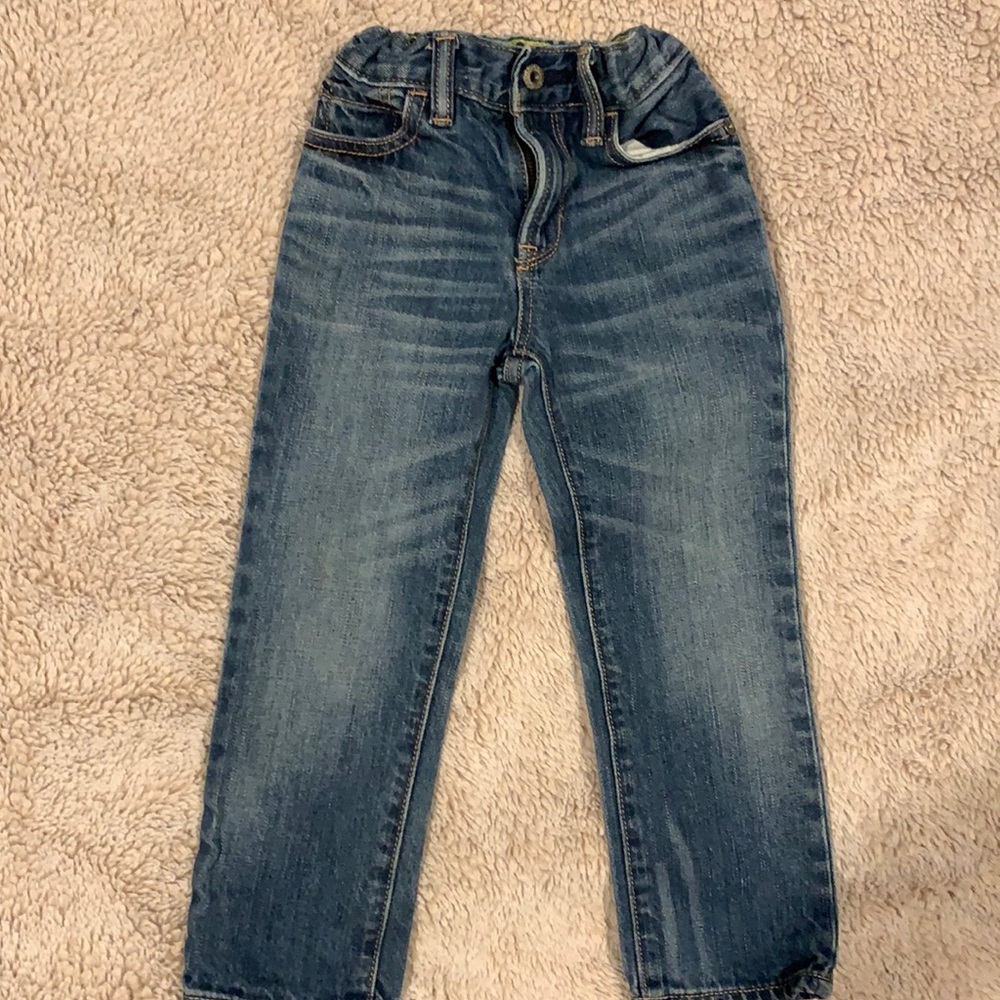 Baby Gap 1969 Toddler boy size 3 straight leg jeans dark wash